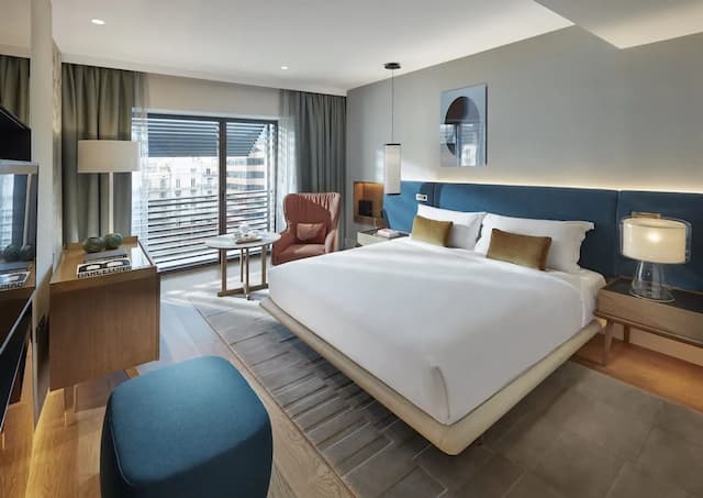 巴塞隆納文華東方飯店-豪華客房, 1 張特大雙人床 (Boulevard)-3