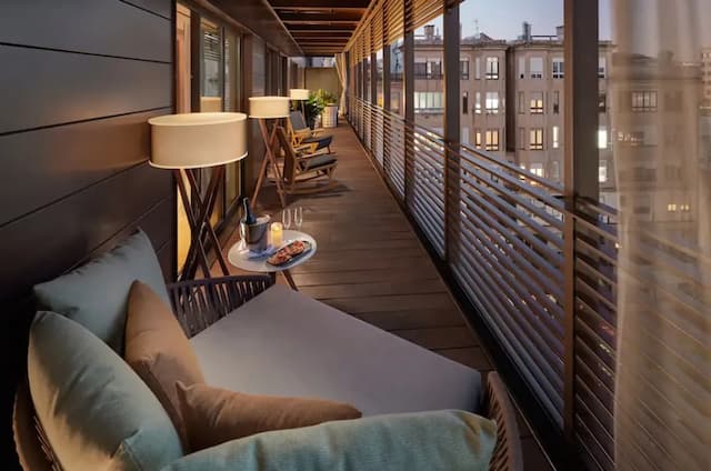 巴塞隆納文華東方飯店-套房, 露台-10