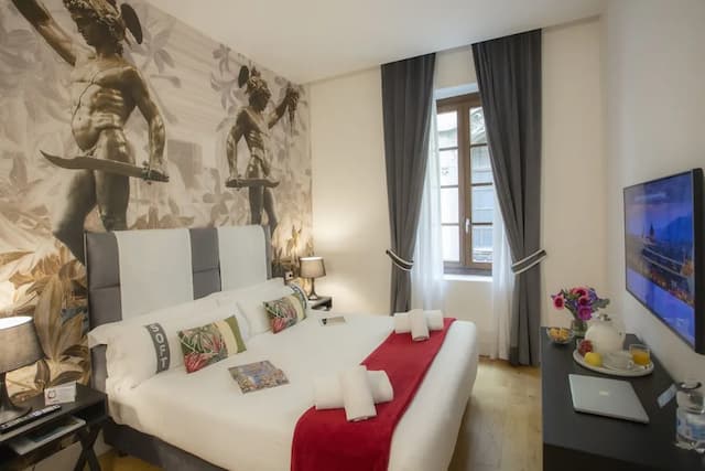 카주알 리나시멘토 피렌체 호텔-더블룸 (Palazzo D'Anghiari)-16