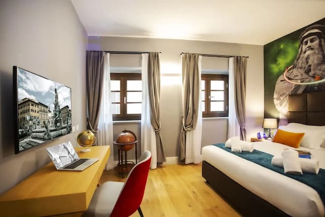 카주알 리나시멘토 피렌체 호텔-더블룸 (Palazzo D'Anghiari)-6