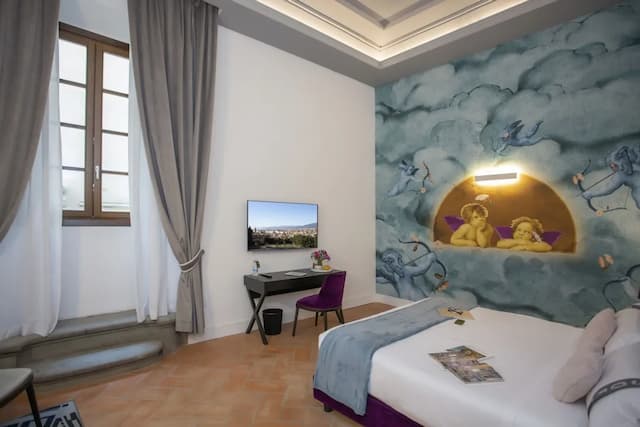 카주알 리나시멘토 피렌체 호텔-더블룸 (Palazzo D'Anghiari)-1