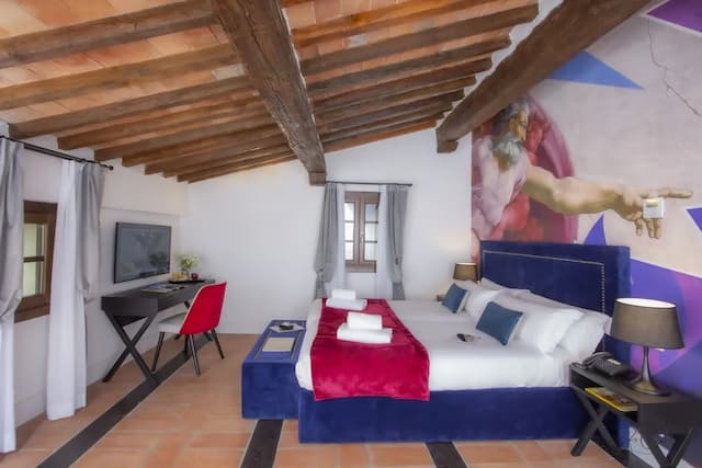 카주알 리나시멘토 피렌체 호텔-더블룸 (Palazzo D'Anghiari)-5