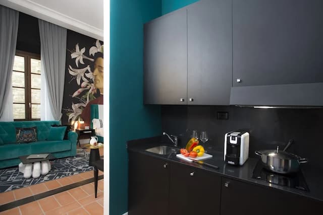 카주알 리나시멘토 피렌체 호텔-슈피리어 더블룸, 주방 (Palazzo Delle Poste)-28