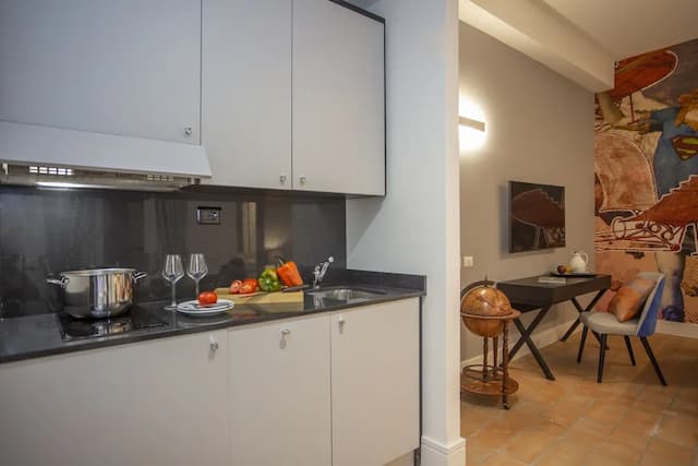 카주알 리나시멘토 피렌체 호텔-슈피리어 더블룸, 주방 (Palazzo Delle Poste)-9