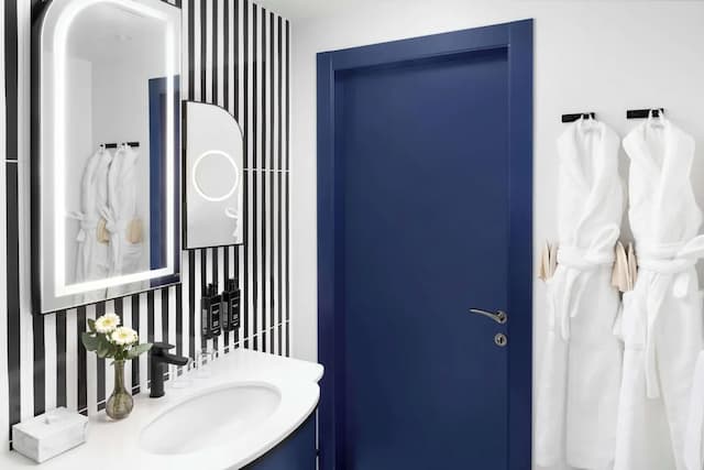 佛羅倫斯盎格魯美洲酒店 (希爾頓 Curio 精選系列酒店)-經典客房, 1 張特大雙人床-6