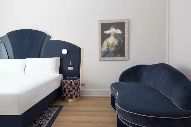 佛羅倫斯盎格魯美洲酒店 (希爾頓 Curio 精選系列酒店)-普通套房, 1 張特大雙人床-1