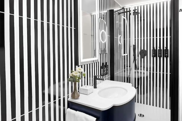 佛羅倫斯盎格魯美洲酒店 (希爾頓 Curio 精選系列酒店)-特級客房, 1 張特大雙人床-6