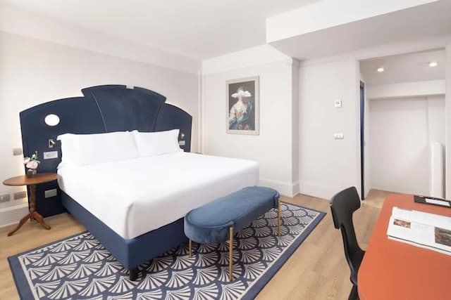 佛羅倫斯盎格魯美洲酒店 (希爾頓 Curio 精選系列酒店)-高級套房, 1 張特大雙人床 (Duplex)-3