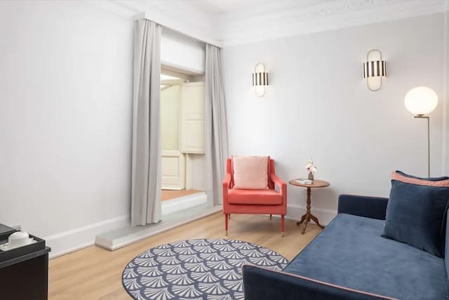 佛羅倫斯盎格魯美洲酒店 (希爾頓 Curio 精選系列酒店)-高級套房, 1 張特大雙人床 (Duplex)-5