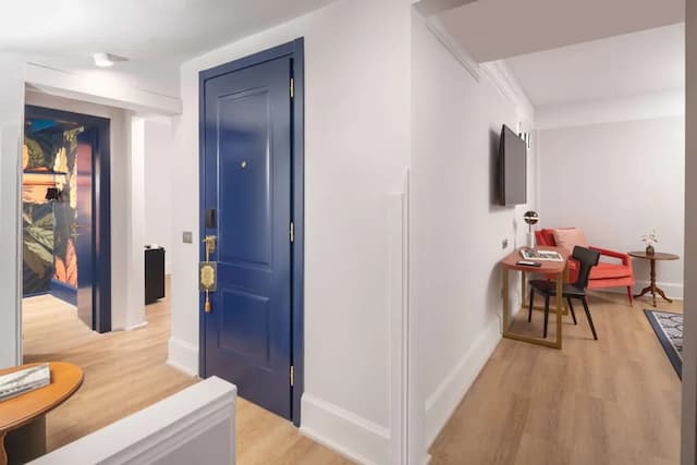 佛羅倫斯盎格魯美洲酒店 (希爾頓 Curio 精選系列酒店)-高級套房, 1 張特大雙人床 (Duplex)-4