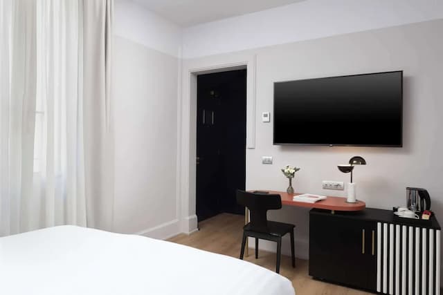 佛羅倫斯盎格魯美洲酒店 (希爾頓 Curio 精選系列酒店)-經典客房, 1 張加大雙人床, 無障礙-3