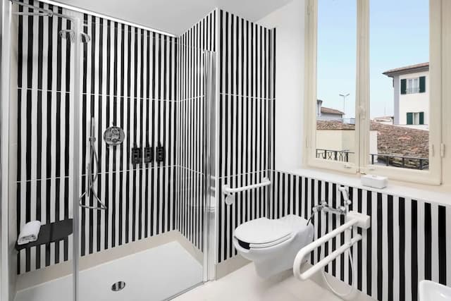 佛羅倫斯盎格魯美洲酒店 (希爾頓 Curio 精選系列酒店)-經典客房, 1 張加大雙人床, 無障礙-5