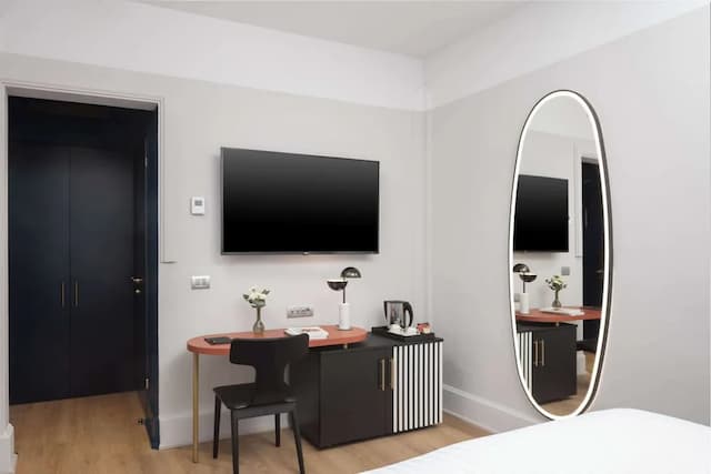 佛羅倫斯盎格魯美洲酒店 (希爾頓 Curio 精選系列酒店)-經典客房, 1 張加大雙人床, 無障礙-1