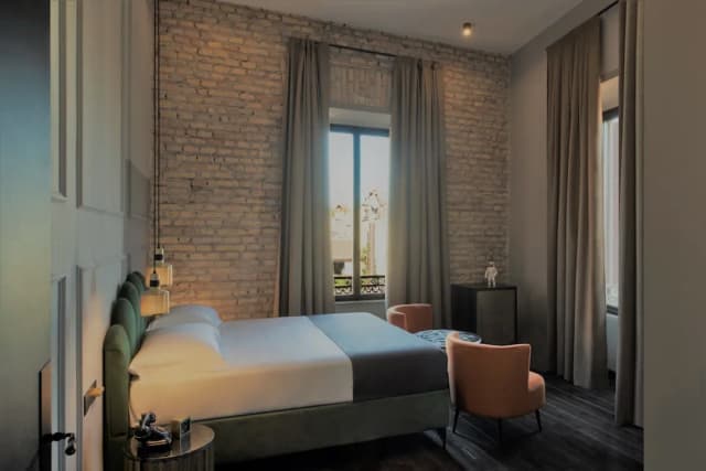 羅馬章節飯店-標準客房, 1 張特大雙人床 (Baby Double)-3