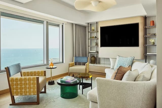 巴賽隆納藝術飯店-套房, 1 間臥室, 邊間 (Horizon Suite, sea view)-6