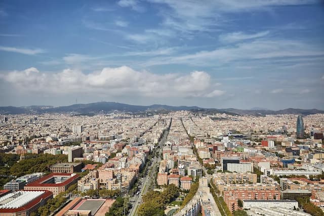 巴賽隆納藝術飯店-客房, 2 張標準雙人床, 城市景觀 (Panorama City View)-2