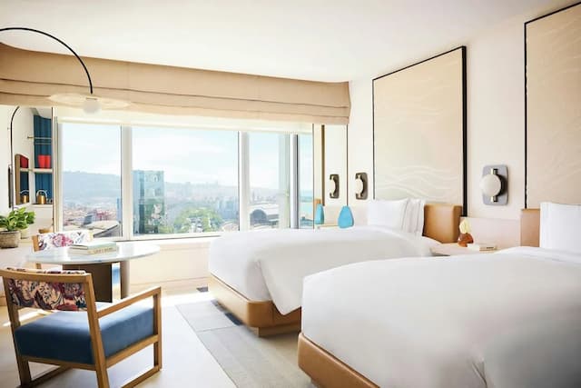 巴賽隆納藝術飯店-客房, 2 張標準雙人床, 城市景觀 (Panorama City View)-3