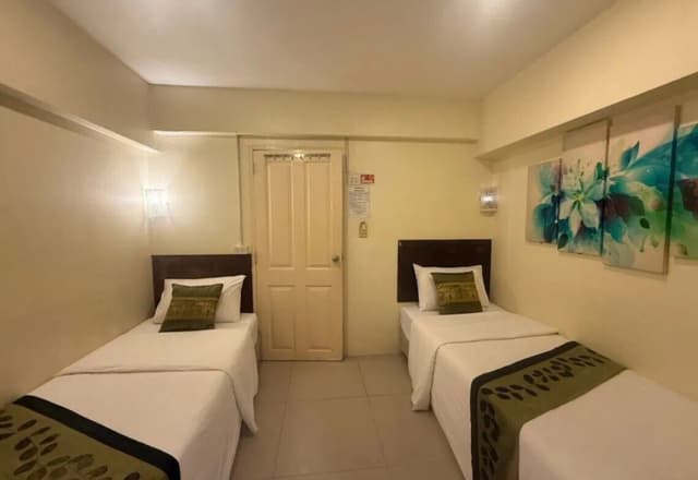 綠屋 1998 飯店-標準雙床房, 非吸煙房, 空調-3