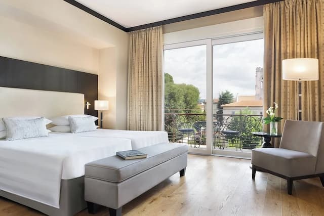 시나 빌라 메디치, 오토그래프 콜렉션-디럭스룸, 싱글침대 2개, 정원 전망-1