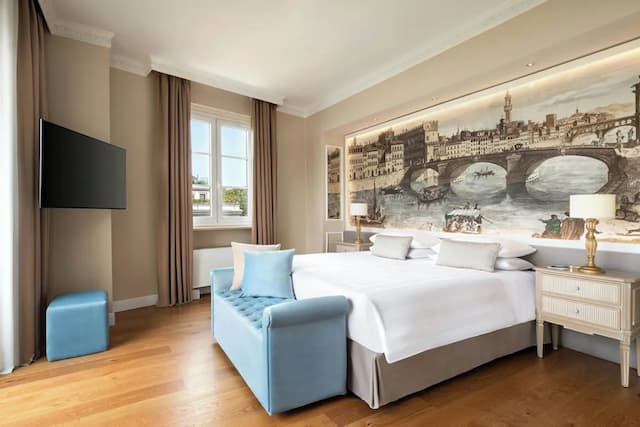 시나 빌라 메디치, 오토그래프 콜렉션-스위트, 침실 1개, 정원 전망-5