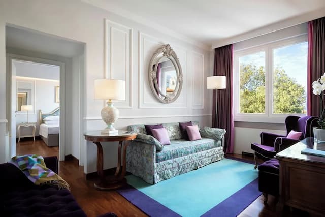 시나 빌라 메디치, 오토그래프 콜렉션-스위트, 침실 1개, 정원 전망-4