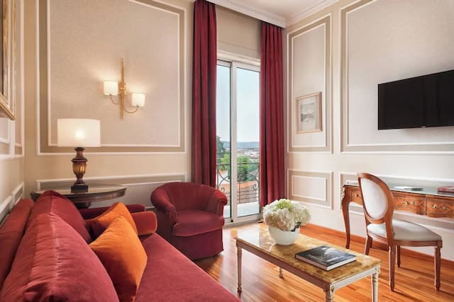 시나 빌라 메디치, 오토그래프 콜렉션-스위트, 침실 1개, 정원 전망-7