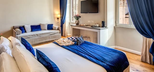 五十五 55 飯店-普通客房, 多張床, 附屬建築 (Via del Corso 112)-7