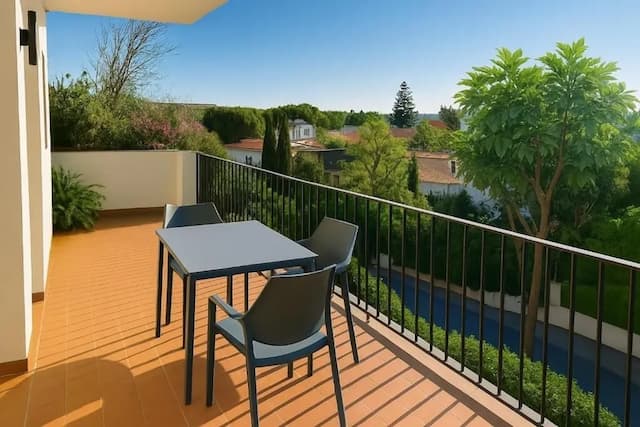 錫切斯酒店-家庭客房, 2 間臥室, 露台-4