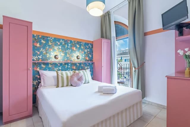 西班牙飯店-全景雙人或雙床房, 陽台-6