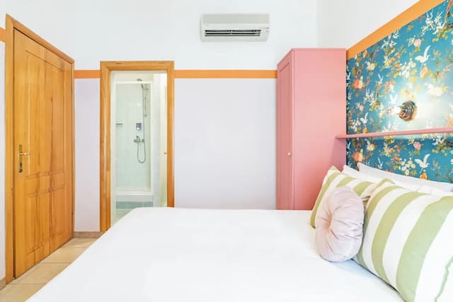 西班牙飯店-全景雙人或雙床房, 陽台-7