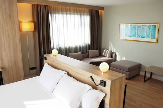 歐洲斜港飯店-普通套房, 海景-5