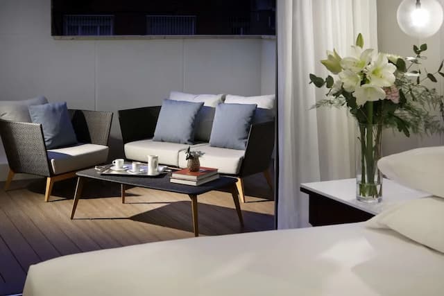 希斯皮里亞馬德里凱悅飯店-豪華客房, 1 張特大雙人床, 露台-1