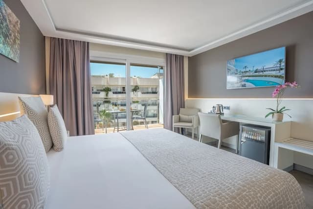 卡莉波利斯酒店-行政雙人房單人入住, 露台, 部分海景-2