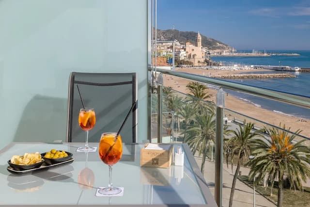 卡莉波利斯酒店-行政雙人或雙床房, 露台, 海景-5