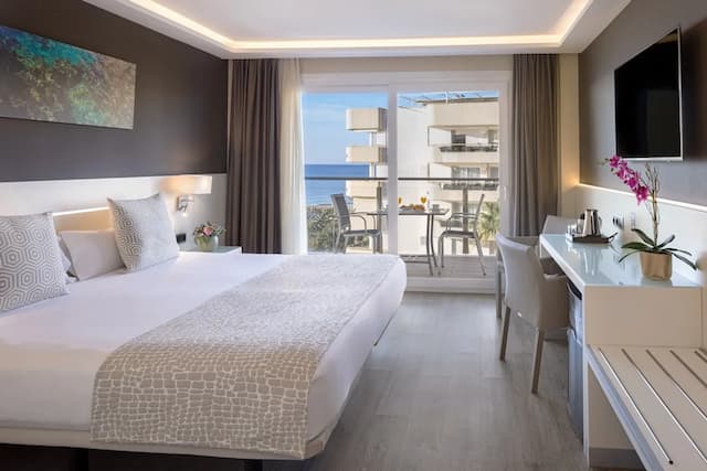 卡莉波利斯酒店-行政雙人或雙床房, 露台, 部分海景-1