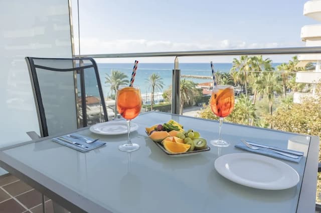 卡莉波利斯酒店-標準雙人房單人入住, 露台, 部分海景-5