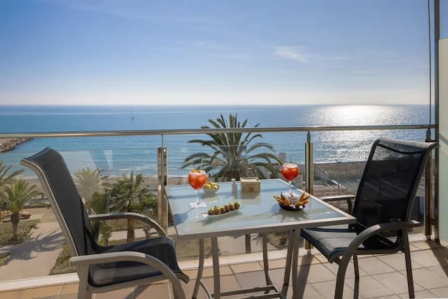 卡莉波利斯酒店-標準雙人房單人入住, 露台, 海景-4