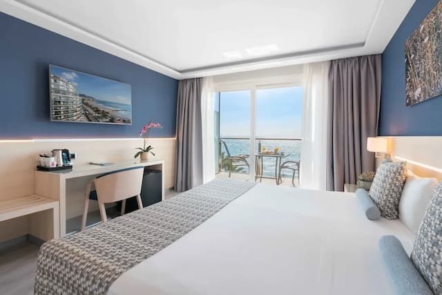 卡莉波利斯酒店-標準雙人房單人入住, 露台, 海景-2