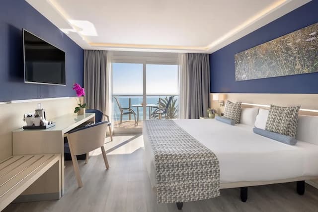 卡莉波利斯酒店-標準雙人或雙床房, 露台, 海景-1