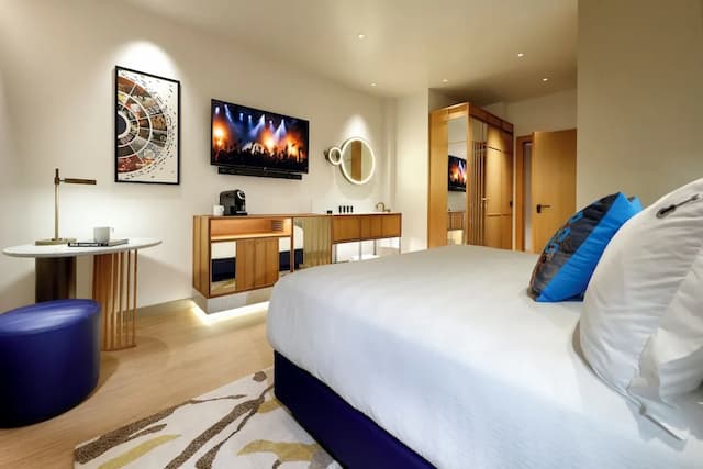 Hard Rock Hotel Madrid-豪華客房, 1 張特大雙人床, 花園景觀-4