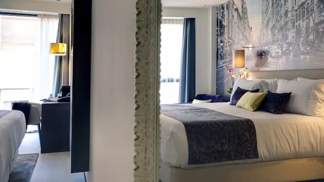 Hotel Indigo Madrid - Gran Via by IHG-尊荣客房, 1 张特大床-5