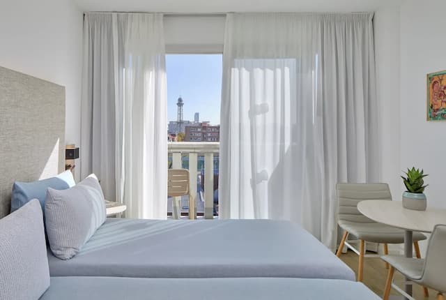 INNSiDE by Melia Barcelona Apolo-开间, 阳台-1