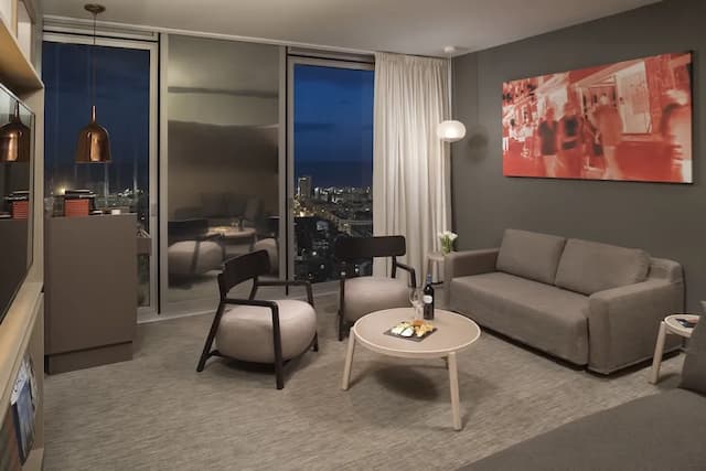 高級巴塞隆納天空美利亞飯店-The Level Master Suite Sea View-4