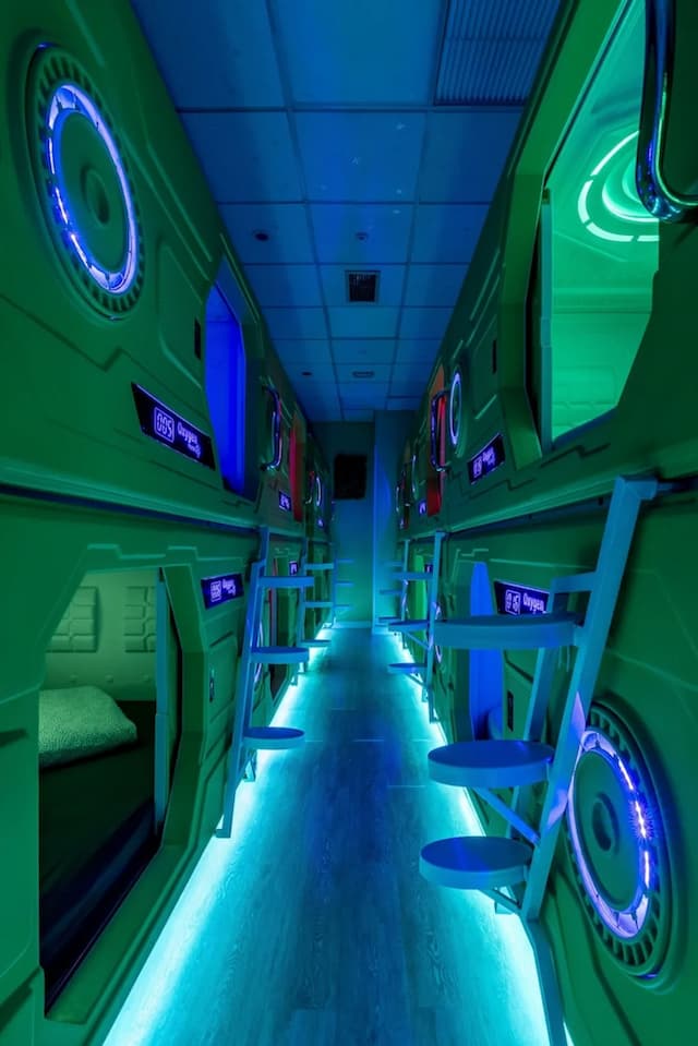 オキシジェン・ホステル-ダブルルーム (Capsule 2persons in mixed shared room)-27