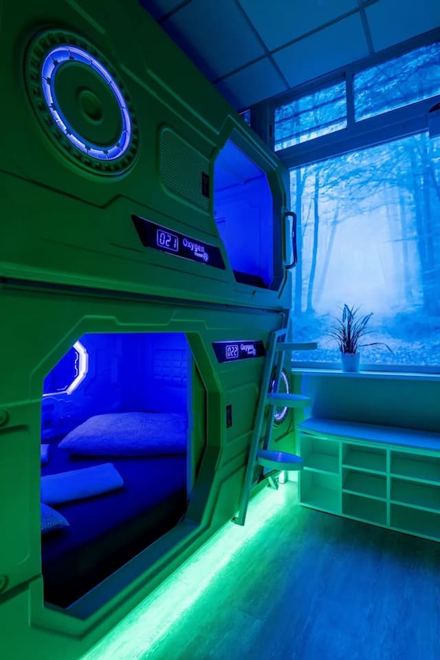 オキシジェン・ホステル-ダブルルーム (Capsule 2persons in mixed shared room)-26