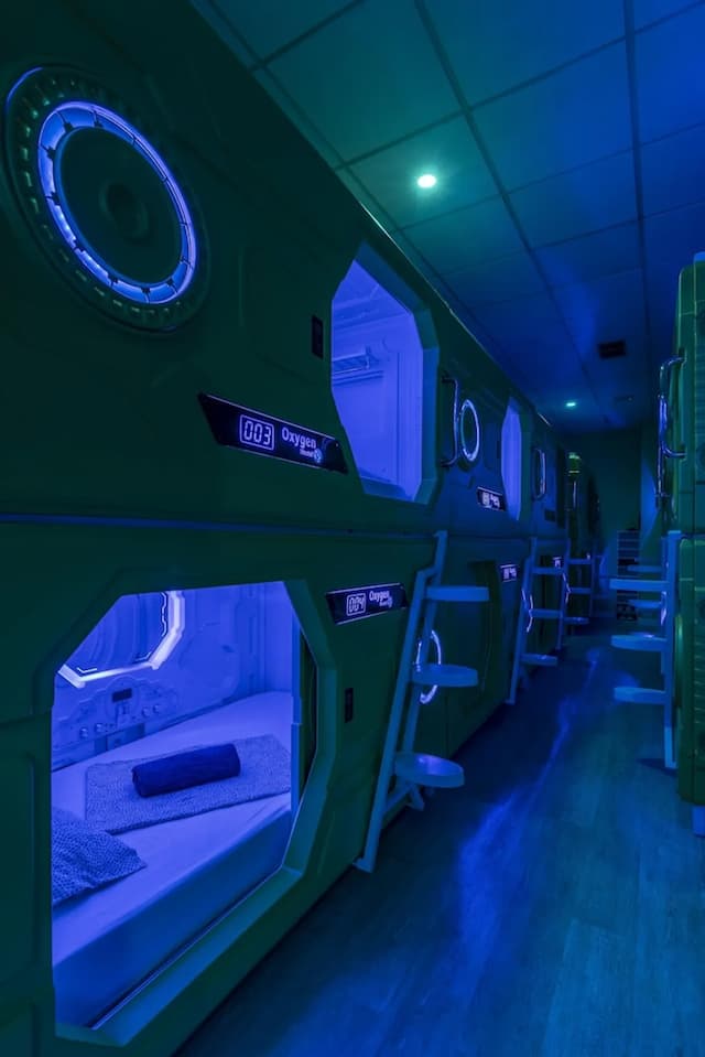 オキシジェン・ホステル-シングルルーム (Capsule 1 person in mixed shared room)-16