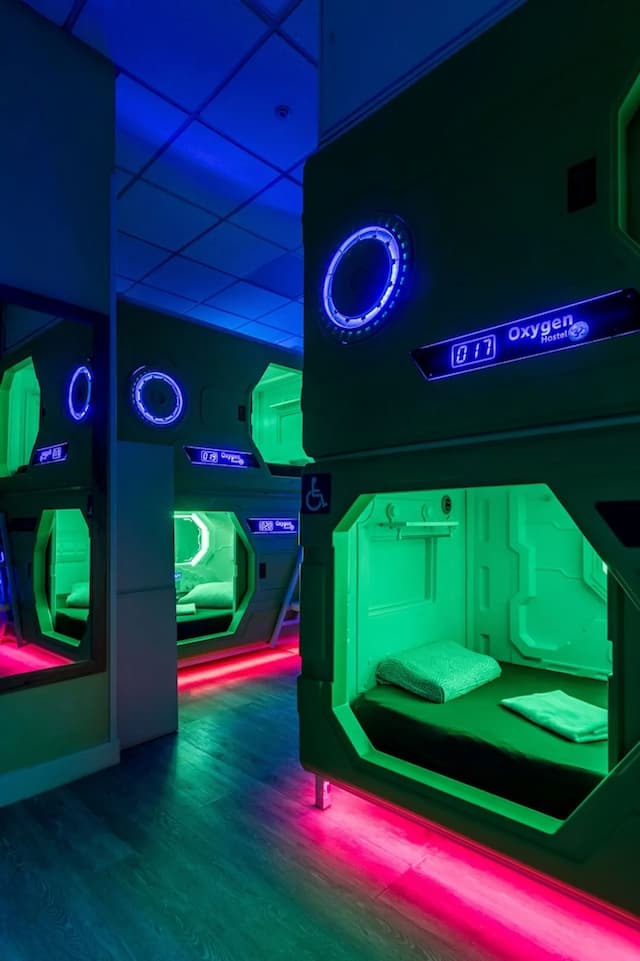 オキシジェン・ホステル-シングルルーム (Capsule 1 person in mixed shared room)-31