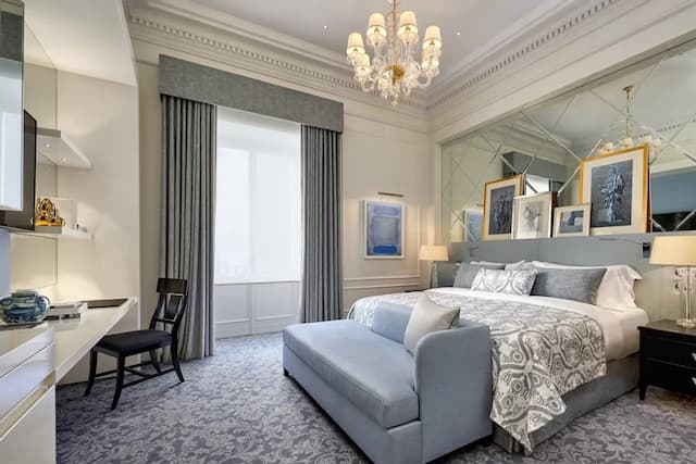 羅馬瑞吉大飯店-高級客房, 1 張特大雙人床-1