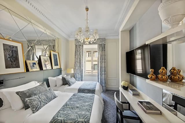 羅馬瑞吉大飯店-豪華客房, 2 張單人床-1