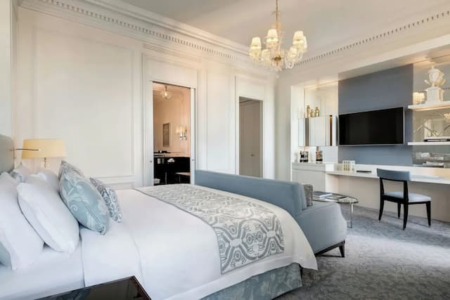 羅馬瑞吉大飯店-客房, 1 張特大雙人床-10